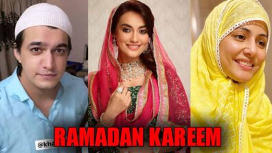 TV actors Mohsin Khan, Surbhi Jyoti, Sara Khan, Hina Khan wish fans ‘Ramadan Kareem’