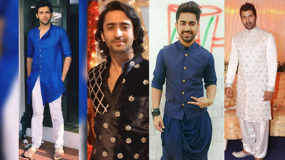 Uplift your Kurta Wear with Parth Samthaan, Shaheer Sheikh, Zain Imam, Shabir Ahluwalia!