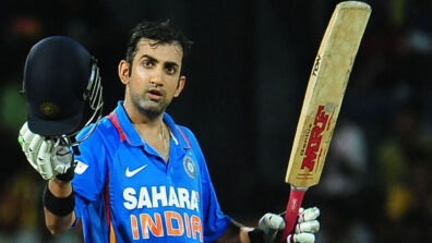 Watch: Gautam Gambhir’s daughter stepping in his shoes