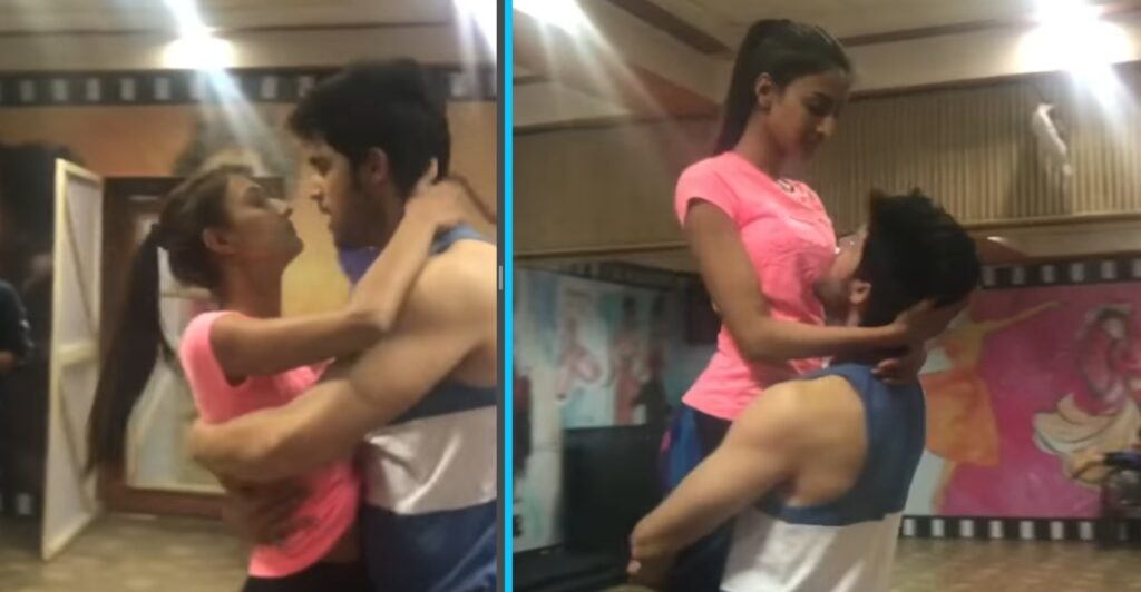 WATCH VIDEO: Parth Samthaan and Erica Fernandes dance to a romantic Shah Rukh Khan song