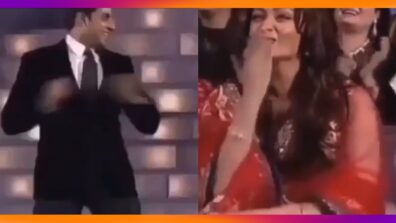 When Aishwarya Rai Bachchan gave a flying kiss to ‘hubby’ Abhishek Bachchan