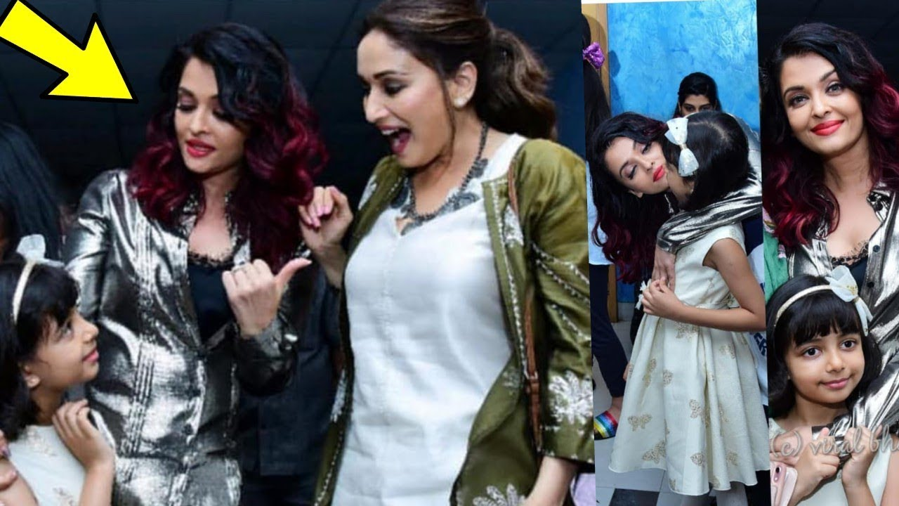 When Aishwarya Rai Bachchan INTRODUCED Aaradhya Bachchan To Madhuri Dixit 1