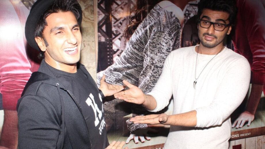 When Arjun Kapoor and Ranveer Singh proved they are absolute BFF goals