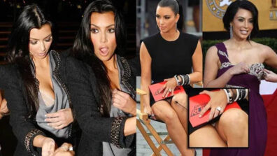 When Kim Kardashian Suffered Wardrobe Malfunction In These Outfits!