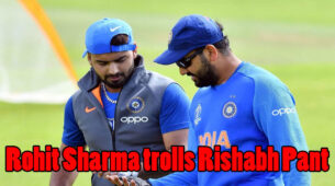 When Rohit Sharma TROLLED Rishabh Pant in a video chat with Jasprit Burmah