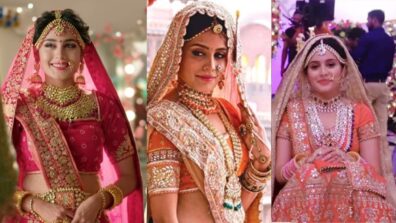 You Can’t Take Your Eyes Off Rhea Sharma’s Bridal Looks