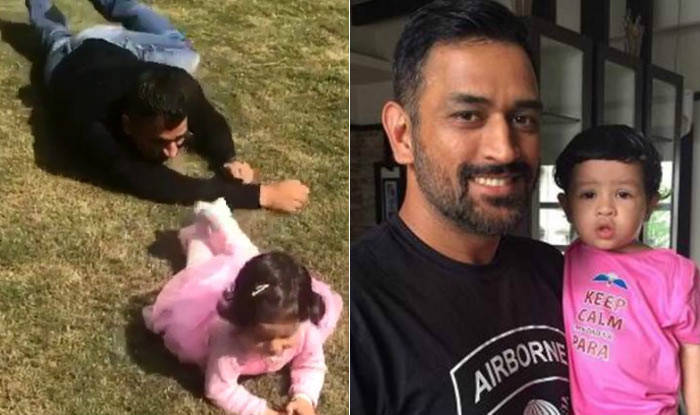 Adorable Father-Daughter Moments Of MS Dhoni and Ziva - 3