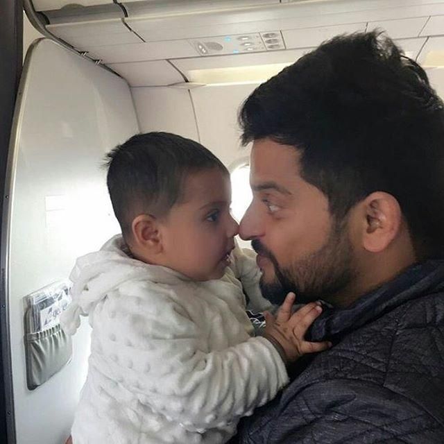 Adorable Father-Daughter Moments Of Suresh Raina And Gracia - 0