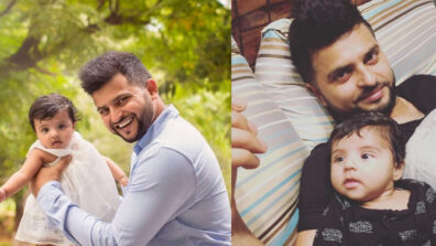 Adorable Father-Daughter Moments Of Suresh Raina And Gracia