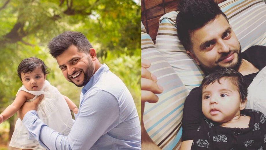 Adorable Father-Daughter Moments Of Suresh Raina And Gracia 5