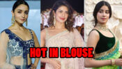 Alia Bhatt VS Priyanka Chopra Jonas VS Janhvi Kapoor: Who slays in sleeveless designer blouse better?