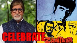 Amitabh Bachchan celebrates 47 years of Zanjeer