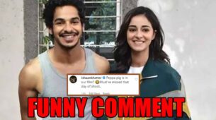 Ananya Panday reveals unofficial poster of Khaali Peeli, Ishaan Khatter’s funny comment will leave you in splits