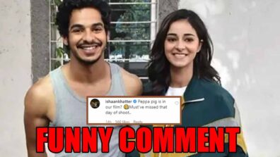 Ananya Panday reveals unofficial poster of Khaali Peeli, Ishaan Khatter’s funny comment will leave you in splits