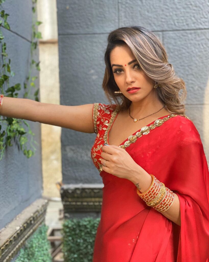 Anita Hassanandani, Nia Sharma, Shrenu Parikh: TV Actresses And Their Impeccable Saree Style!! - 3