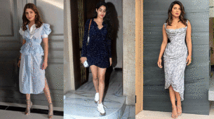 Anushka Sharma, Janhvi Kapoor, And Priyanka Chopra Raise The Glam Quotient In Cocktail Gown!