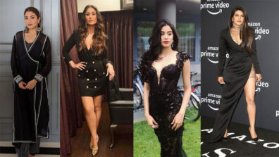 Anushka Sharma, Kareena Kapoor, Janhvi Kapoor, Priyanka Chopra: Who Nailed All The Black Outfits Like A Pro?