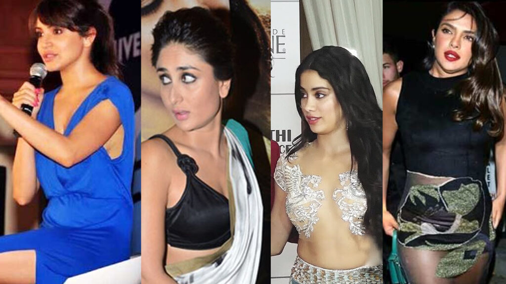 Anushka Sharma, Kareena Kapoor Khan, Janhvi Kapoor and Priyanka Chopra's Embarrassing Celebrity Moments