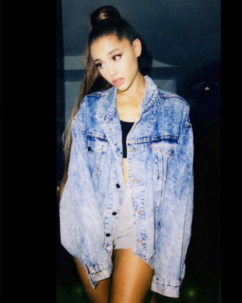 Ariana Grande VS Selena Gomez VS Miley Cyrus: Who Pulled Off The Denim Jacket Look Better? - 2