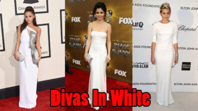 Ariana Grande VS Selena Gomez VS Miley Cyrus: Who Pulled Off The White Outfit Better?