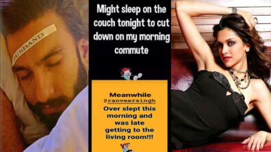 Aww: Deepika Padukone mocking Ranveer Singh for ‘oversleeping’ is the cutest thing on the internet today