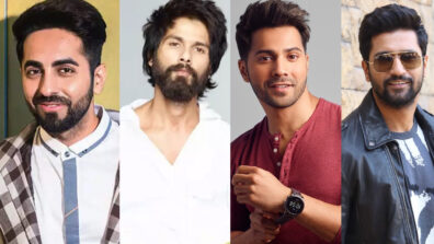 Ayushmann Khurrana, Shahid Kapoor, Varun Dhawan, Vicky Kaushal: Who is the HOTTEST?