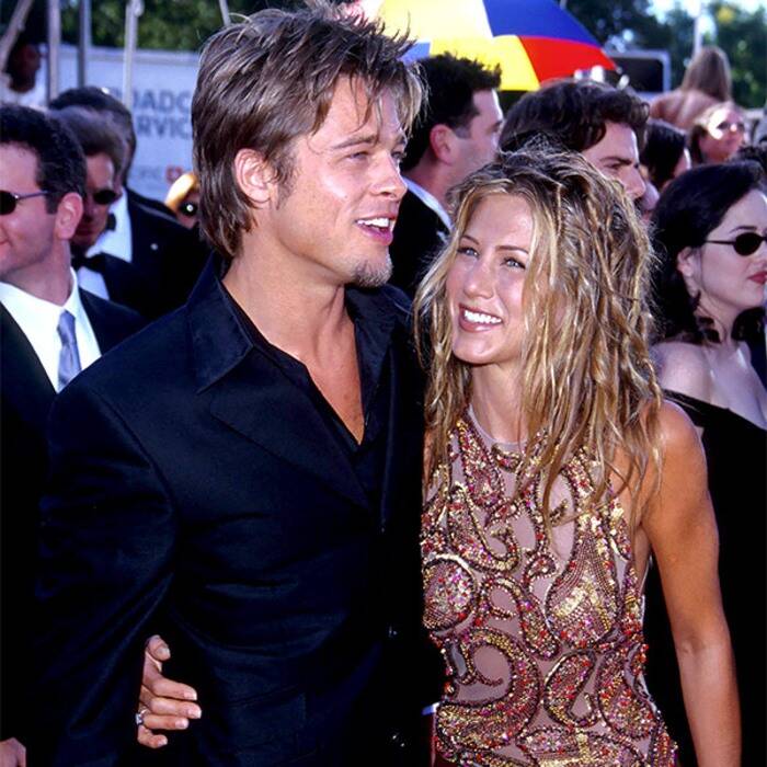 Check Out: Brad Pitt And Jennifer Aniston Sweet Moments Together - 1