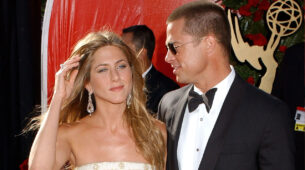 Check Out: Brad Pitt And Jennifer Aniston Sweet Moments Together