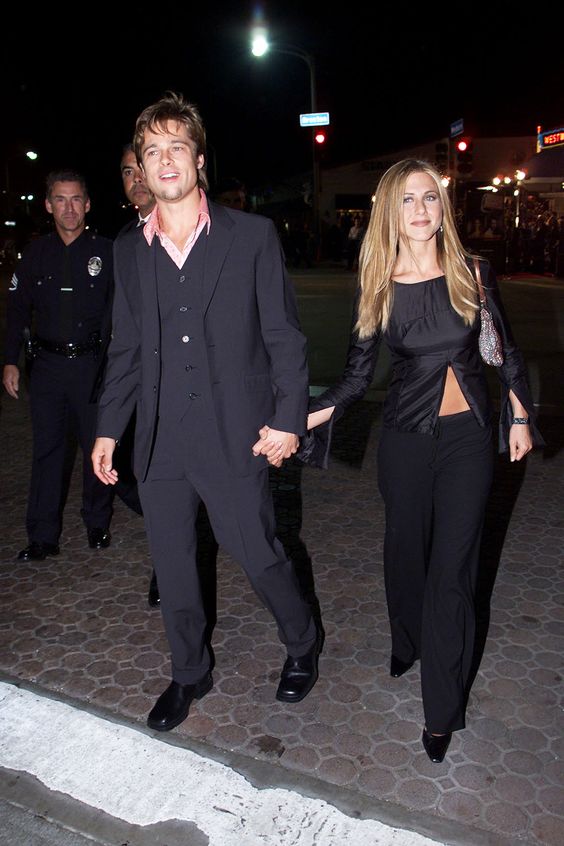 Check Out: Brad Pitt And Jennifer Aniston Sweet Moments Together - 5