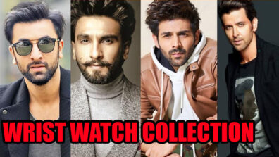 Check out! Ranbir Kapoor, Ranveer Singh, Hrithik Roshan And Kartik Aaryan’s Ultimate Collection Of Expensive Watches