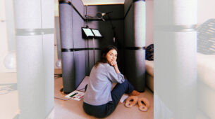 Check Out: Selena Gomez has set up a makeshift studio at home
