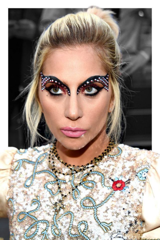 Check Out! Lady Gaga’s Different Eyeshadow Looks - 3