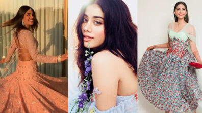 Contemporary ethnic wear on your mind? Pick this twirl-friendly Outfits From Sonam Kapoor, Janhvi Kapoor and Priyanka Chopra’s Wardrobe