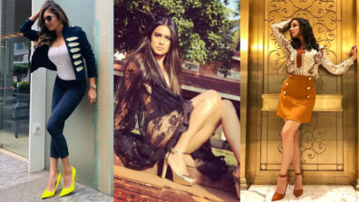 Drashti Dhami, Nia Sharma, Sanaya Irani: Stylish Outfit Ideas For How To Wear High Heels