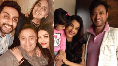 Emotional Aishwarya Rai Bachchan remembers Irrfan Khan and Rishi Kapoor, shares picture with Aaradhya, Abhishek