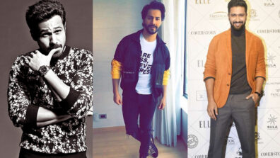 Emraan Hashmi, Varun Dhawan And Vicky Kaushal redefining style for all the dapper men out there