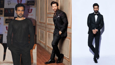 Emraan Hashmi, Varun Dhawan And Vicky Kaushal’s Black Looks Can Never Go Wrong!