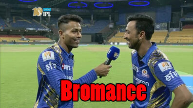 Hardik Pandya – Krunal Pandya: The Bromance We Are All Jealous Of