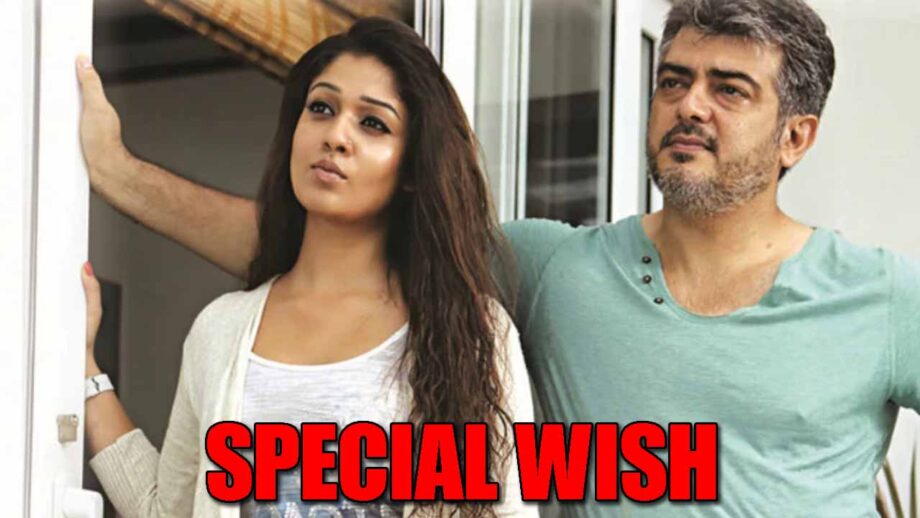 #HBDDearestThalaAJITH: Nayanthara's birthday wish for Ajith