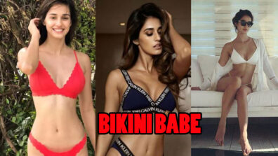 Hot beach bikini babe: Disha Patani