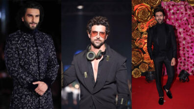 Hotness Alert: Ranveer Singh, Hrithik Roshan, Kartik Aaryan’s Black Looks Can Never Go Wrong!