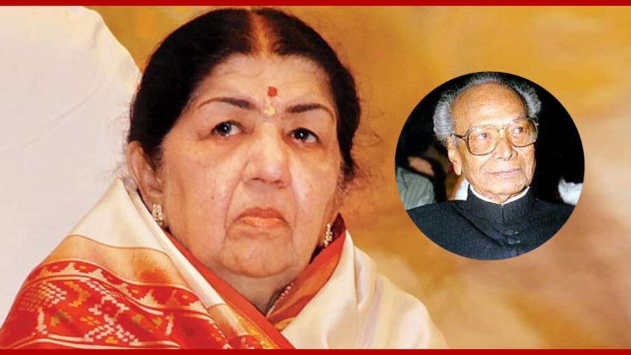 I am indebted to Naushad Saab:  Lata Mangeshkar