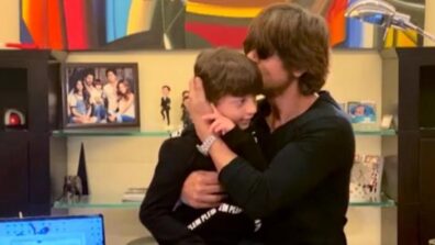 I for India: Shah Rukh Khan’s son Abram Khan makes a special entry during performance, says ‘Papa Enough Now’