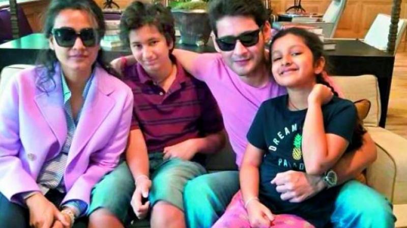 IN PICS, Mahesh Babu And Namrata Shirodkar’s Happy Family Moments Together - 0