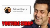 Is Salman Khan the next big Youtube star? Channel crosses 1 million subscribers