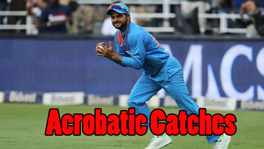 It's wow: Suresh Raina's magical acrobatic catches