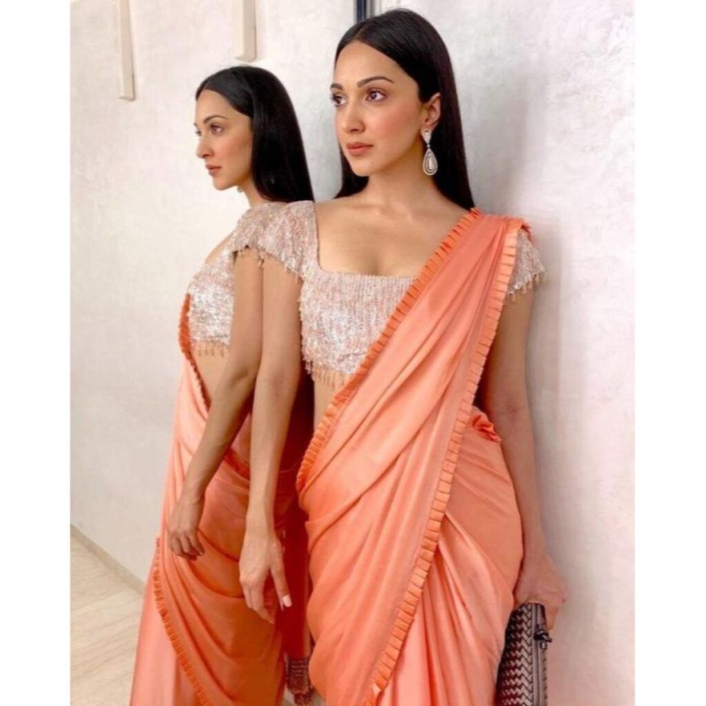 Janhvi Kapoor, Nora Fatehi, Disha Patani, Kiara Advani, Tara Sutaria: Top 5 Wedding Saree Trends That You Should Follow - 6