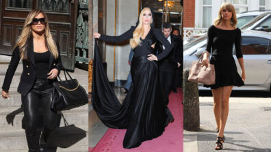 Jennifer Lopez, Lady Gaga And Taylor Swift’s Black Looks Can Never Go Wrong!