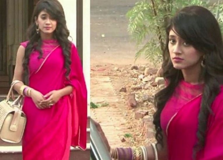 Jennifer Winget, Shivangi Joshi, Erica Fernandes Elegantly Flaunt In Pink Saree Look!! - 6