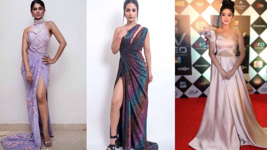 Jennifer Winget VS Hina Khan VS Shivangi Joshi: Stunning and Ravishing In Red Carpet Looks